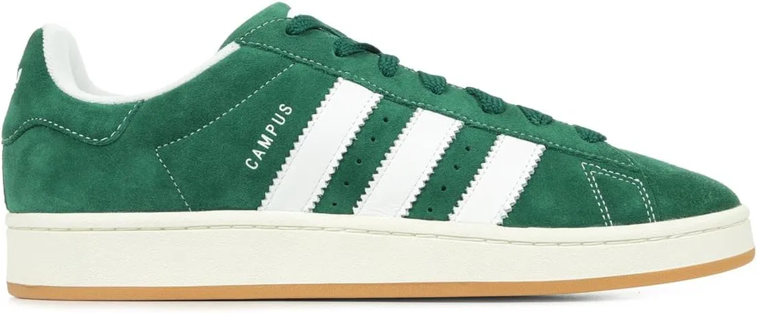 Кроссовки мужские adidas Originals Campus 00s, темно-зеленый, белый, оранжевый — фото 2