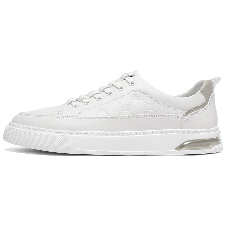 

Кроссовки BELLE Skateboarding Shoes Men Low-top, белый/серый