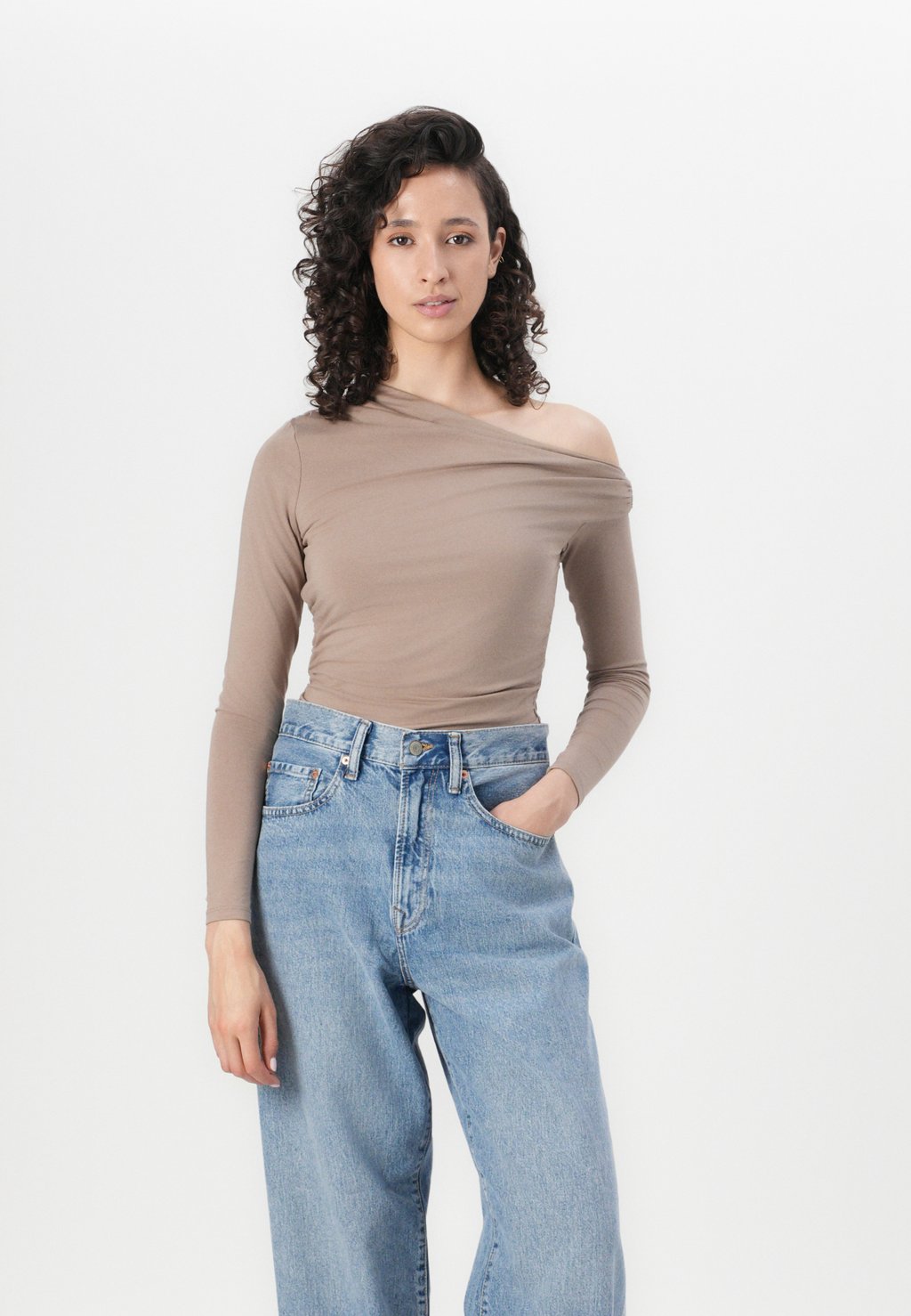 Джинсы свободного кроя BAGGY FIT DREAM GAP, светло-голубой — фото 4