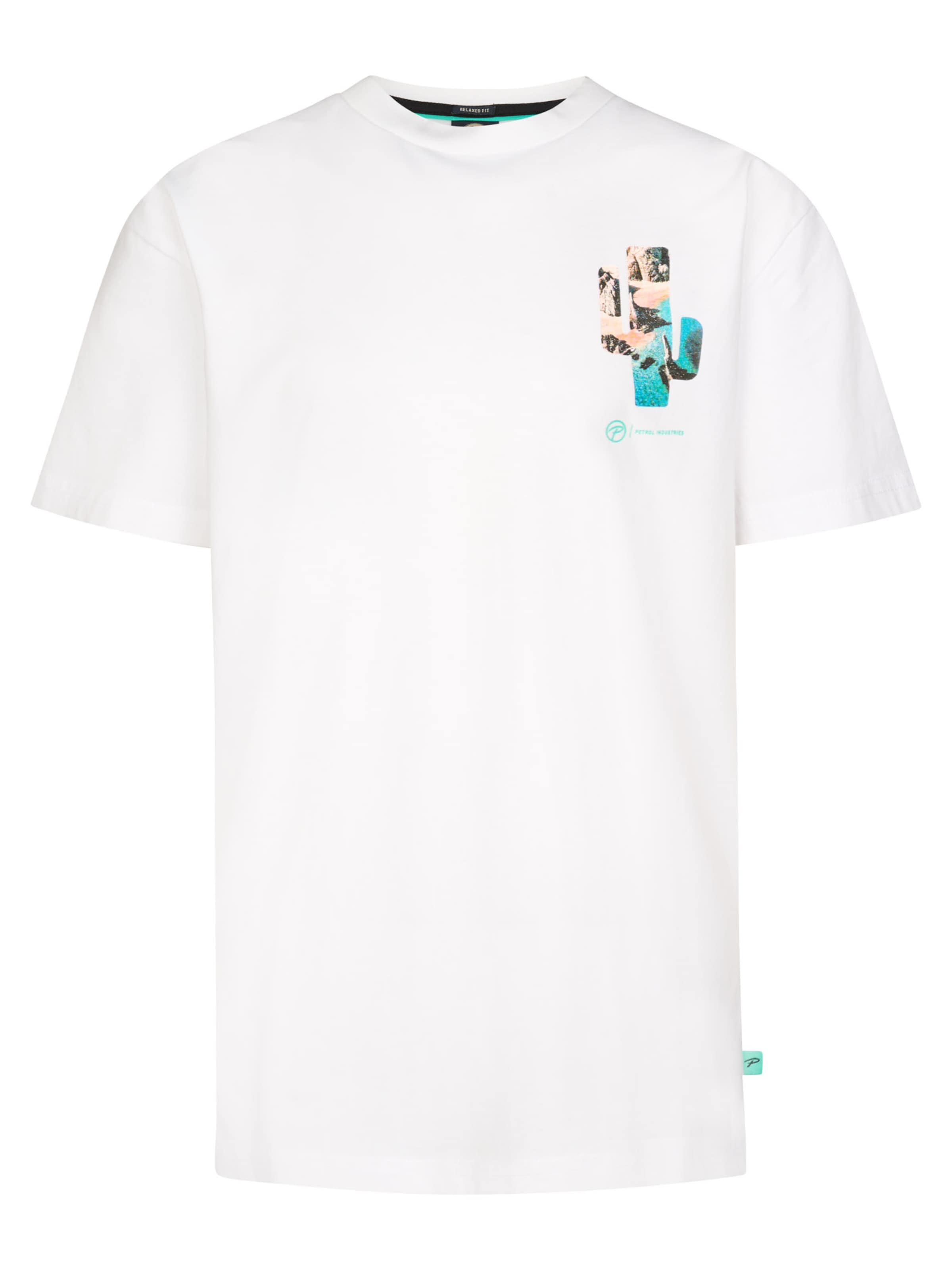 

Petrol Industries Футболка 'Sol' в белом цвете