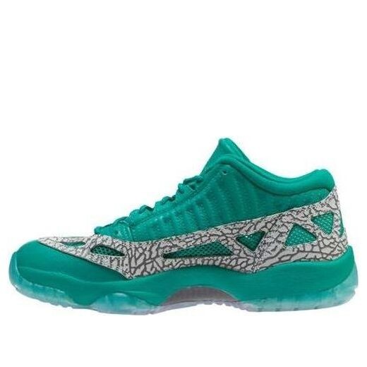 

Кроссовки 11 retro low ie 'rio teal' Air Jordan, мультиколор