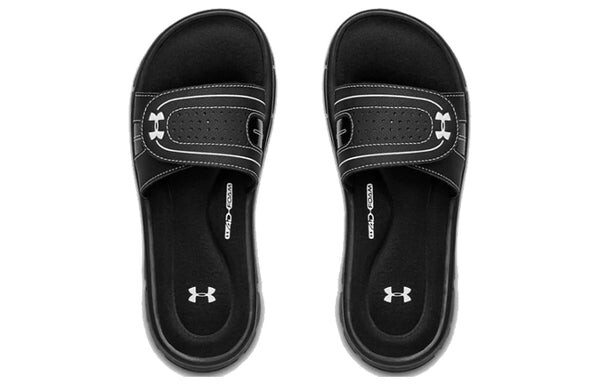 Тапочки ignite vii slippers black Under Armour, черный — фото 3