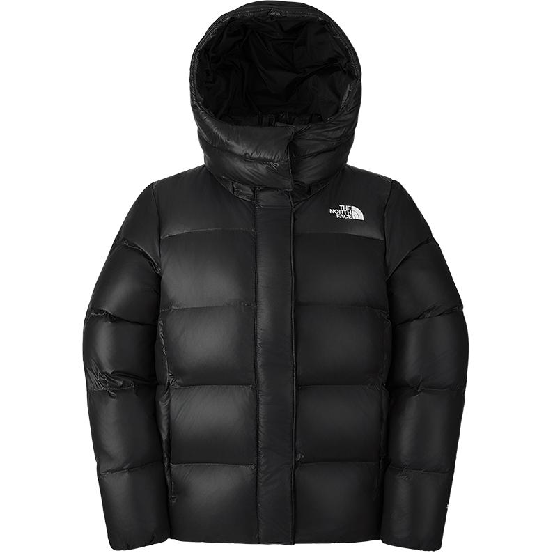 

Городская уличная коллекция пуховик женский космический черный THE NORTH FACE