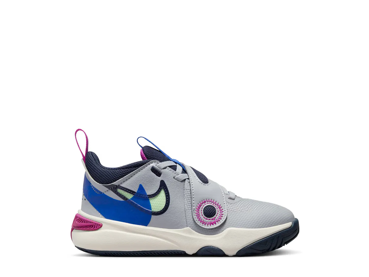 

Кроссовки Team Hustle D 11 Basketball Sneaker Nike, серый/синий