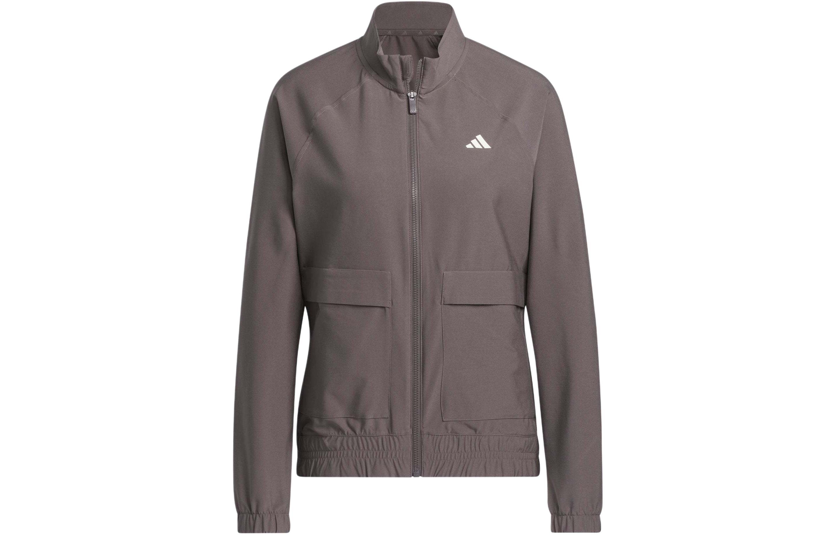 Adidas ULTIMATE365 Женская куртка новинка антрацитового цвета, Charcoal Gray — фото 3