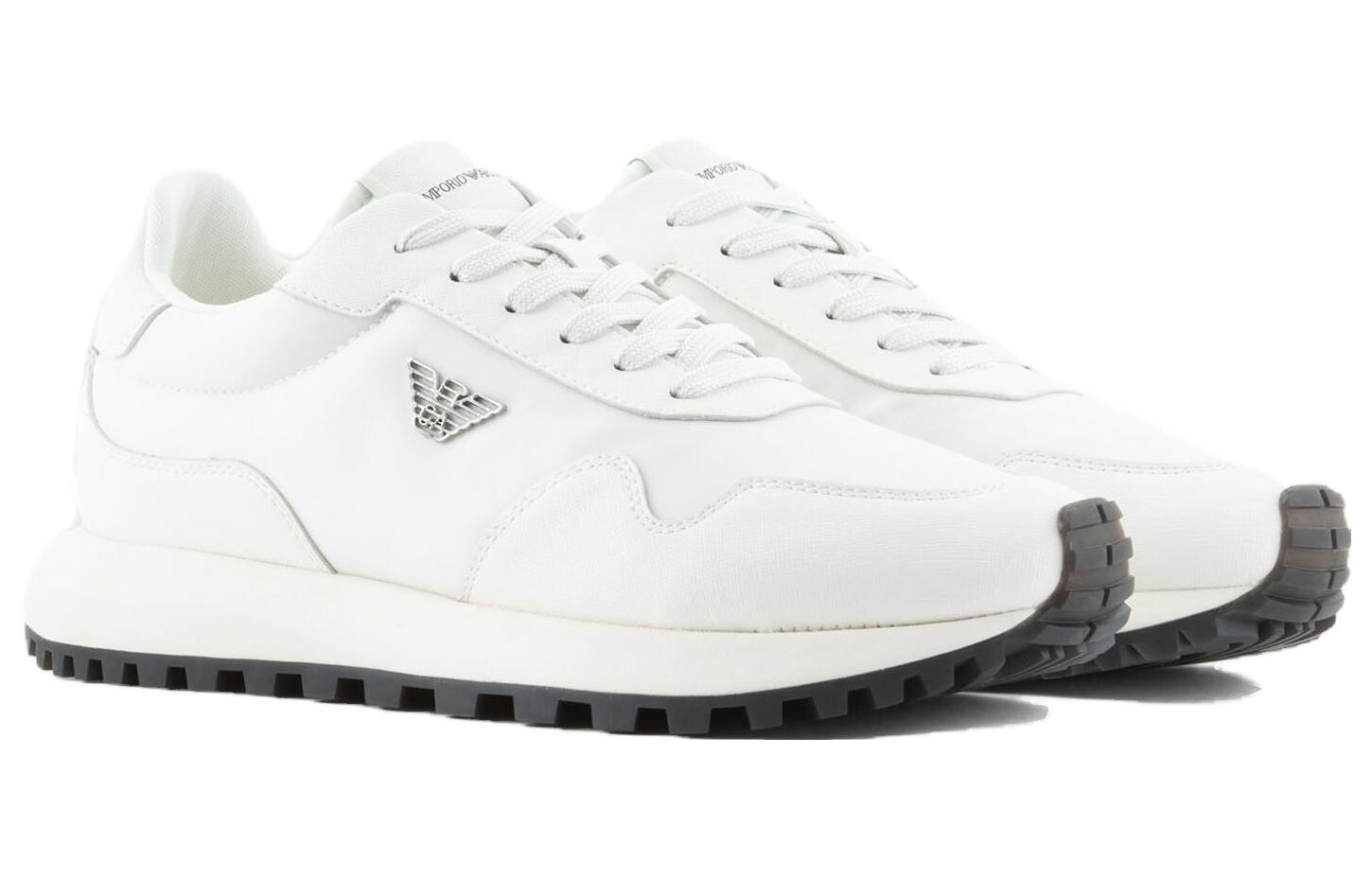 Кроссовки EMPORIO ARMANI Lifestyle Shoes Men Low-top White, белый — фото 2