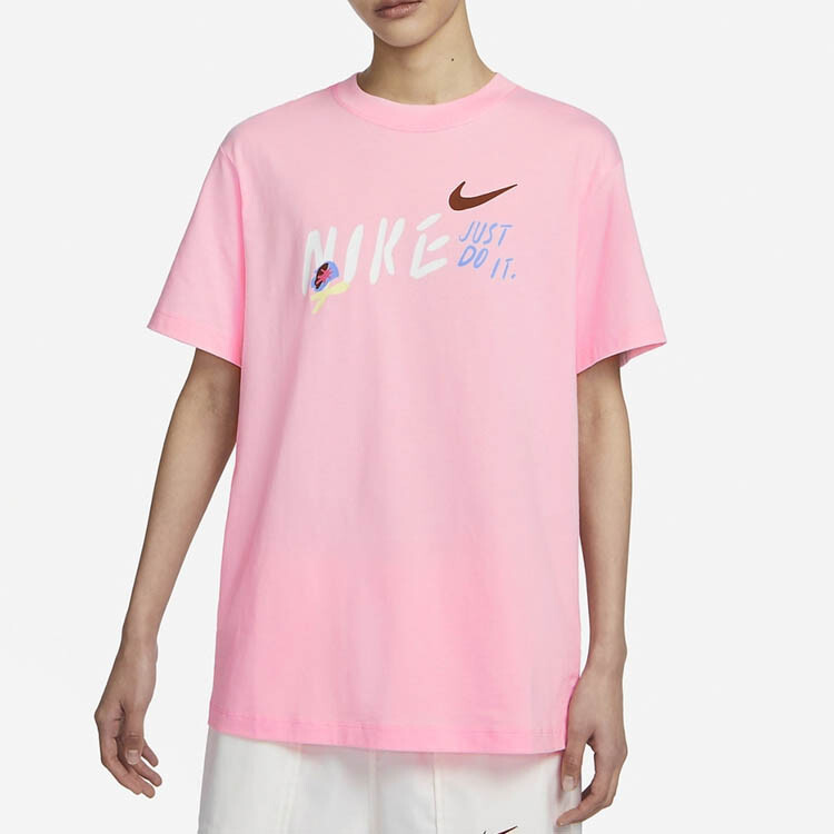 Футболка Nike Nsw Essnt FJ7714-690, розовый — фото 3