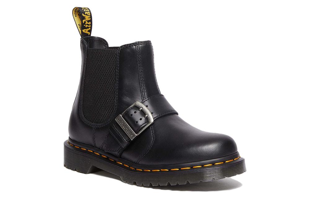 Мужские ботинки челси Dr.Martens 2976 кожаные с ремешком, черный — фото 2