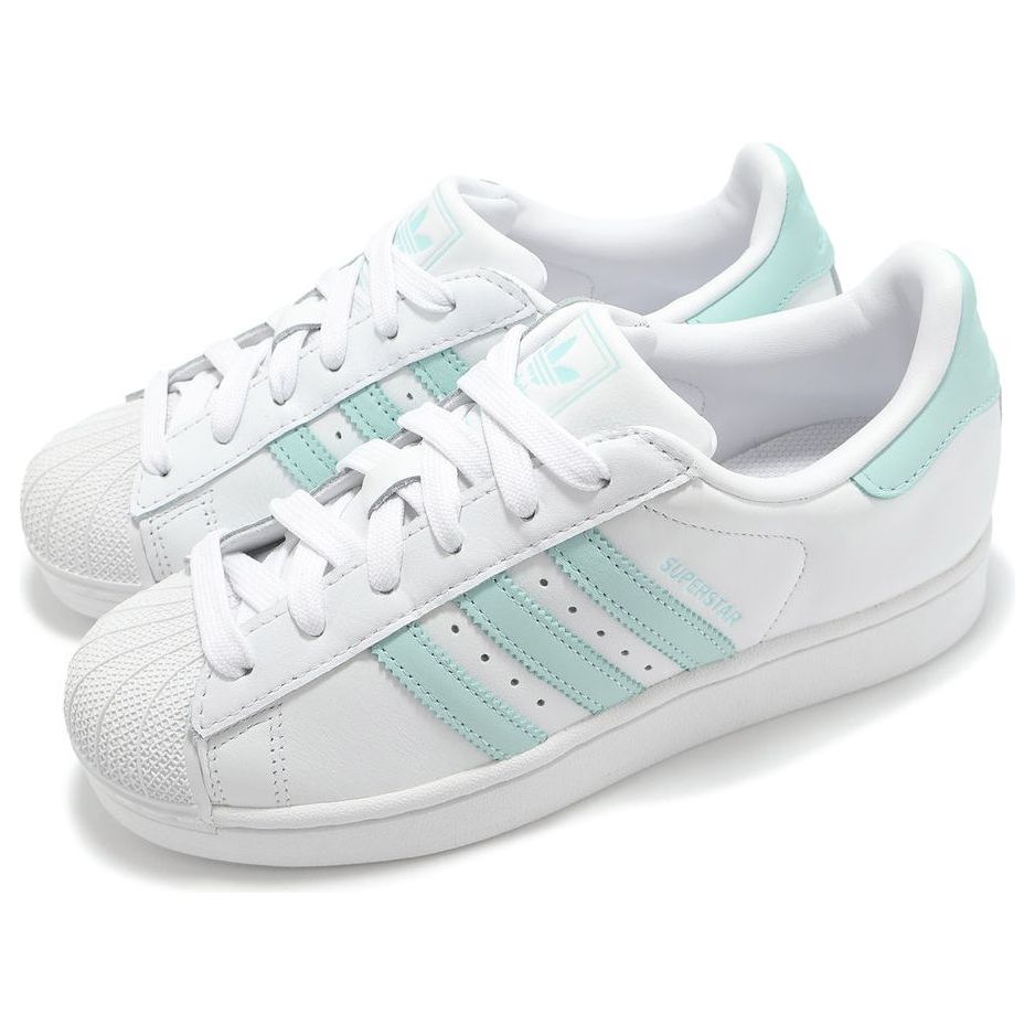 Кроссовки (WMNS) adidas Superstar II 'White Semi Flash Aqua' — фото 3