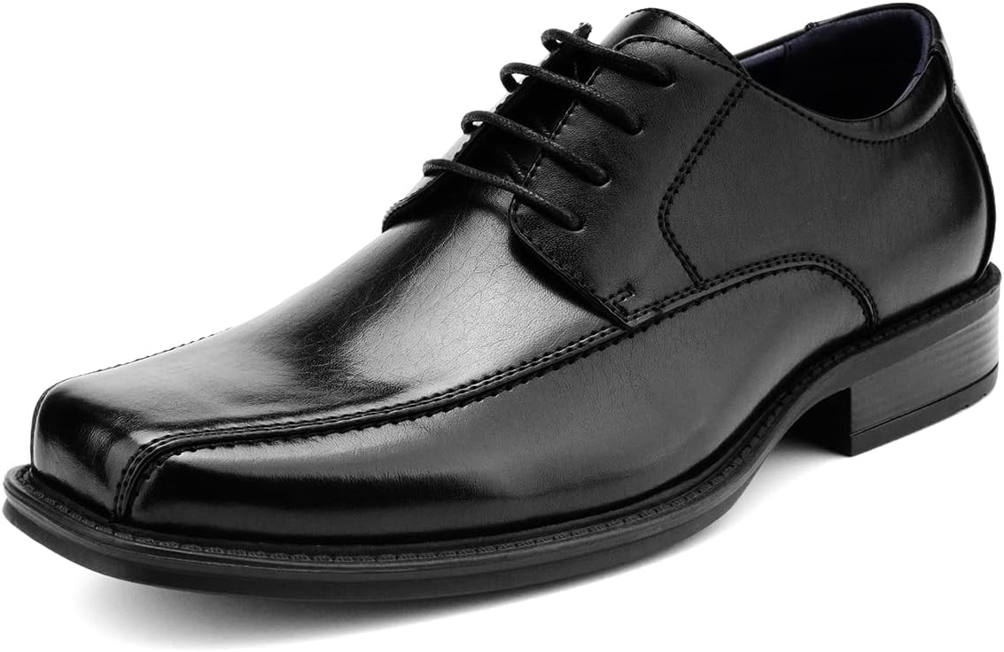 

Мужские классические оксфорды Temeshu, повседневные и деловые с шнуровкой, легкие, модель DS11, черный