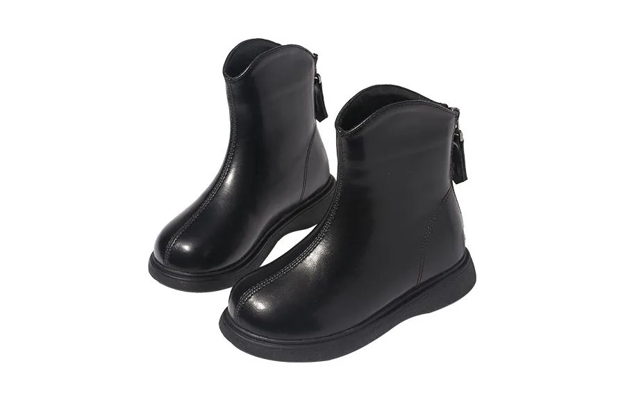 ABC DOUKIDS Slip Resistant Abrasion Resistant детские ботинки ABCdoukids, черный — фото 3