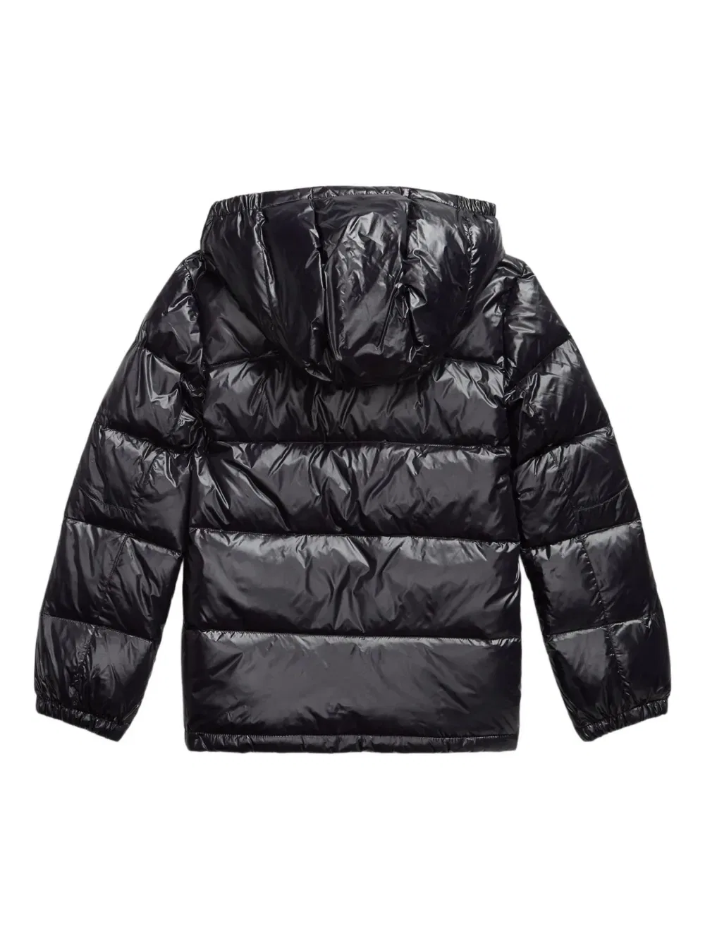 Стеганая куртка с капюшоном Polo Ralph Lauren Kids, черный — фото 2