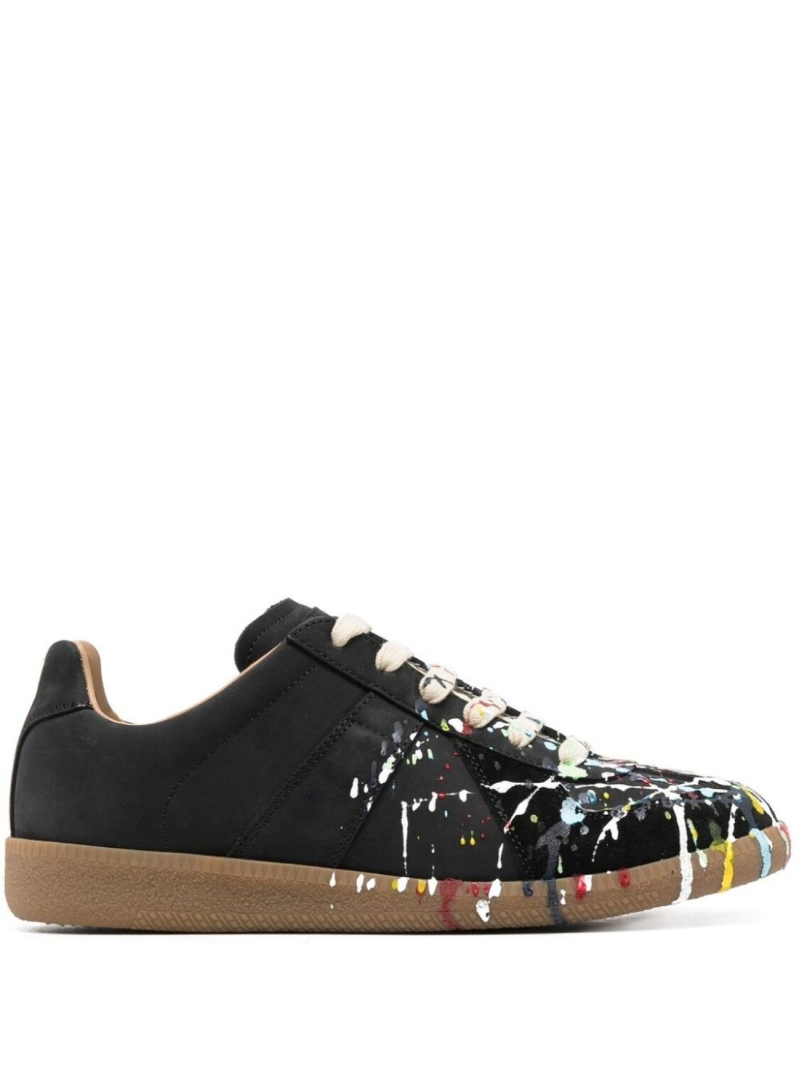 Кроссовки Maison Margiela Paint Replica, черный/мультиколор