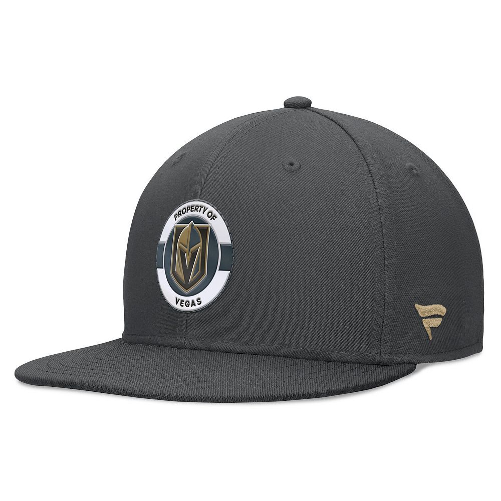 

Мужская кепка Snapback Fanatics Charcoal Vegas Golden Knights Authentic Pro Training Camp Fanatics Brands - White Label, цвет Lvk Charco