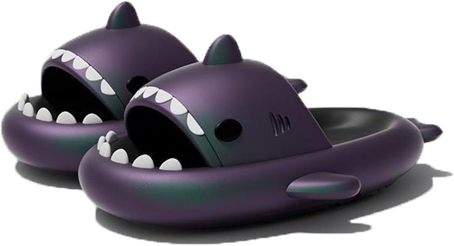 

Шлепанцы Zureto Spotted Starlight Shark - противоскользящие, быстро сохнущие сандалии - унисекс, синий