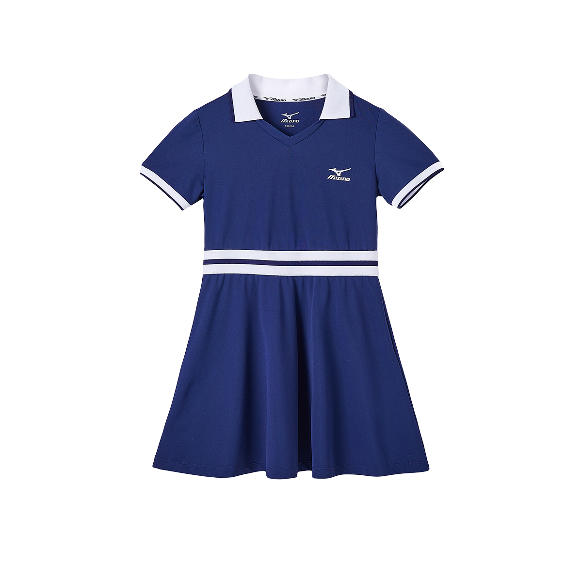 Mizuno Платье для детей Letter Moderate лето подростки Royal Blue