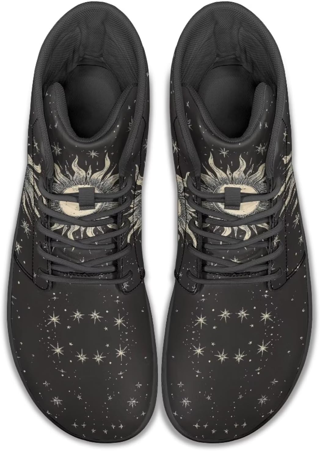 

Мужские сандалии Jeiento Galaxy Barefoot с минималистичным дизайном, широкой носочной частью, ботильонами на щиколотку, из искусственной кожи, для ходьбы, повседневная обувь, черный