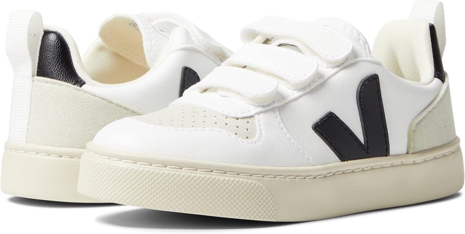 

Кроссовки Small V-10 Hook-and-Loop VEJA, цвет White/Black