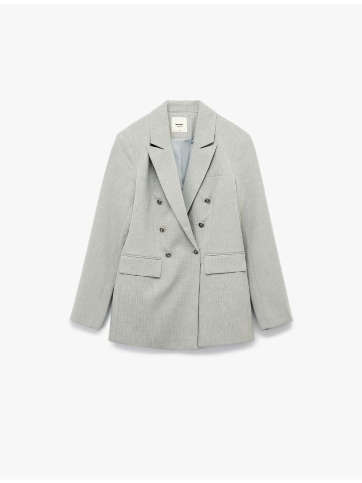 

Пиджак в серую полоску KOTON, серый