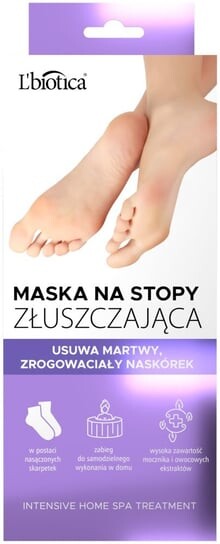 

Отшелушивающая маска для ног L'biotica