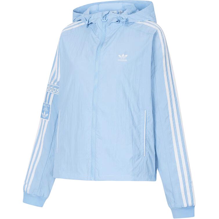 Adidas Originals Женская ветровка, Pink Blue — фото 3