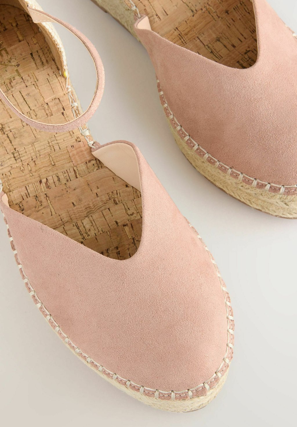 Босоножки на платформе STANDARD WIDE FIT - FOREVER COMFORT CLOSED TOE - Platform heels Next, цвет Mottled Pink — фото 3