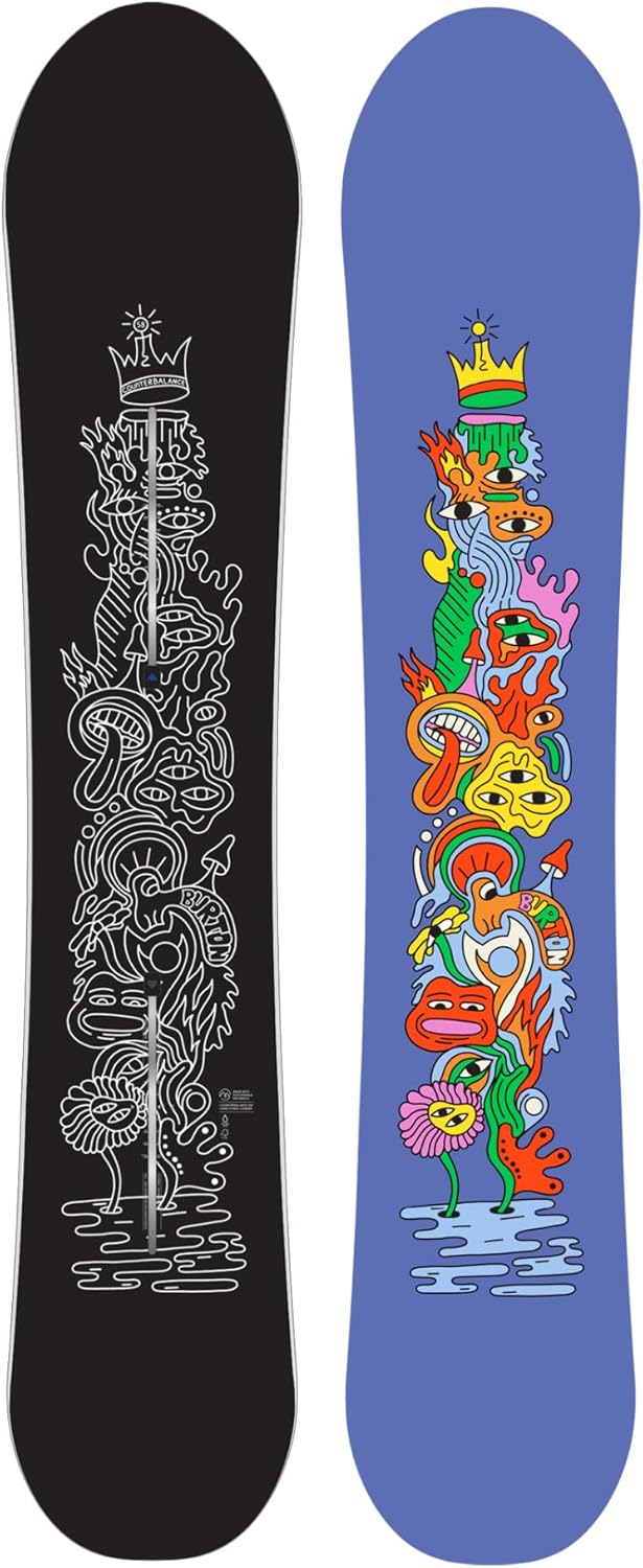 

Сноуборд Burton Counterbalance Camber, 158Wcm, Hallucinate, Spray Paint, Серый, Сноуборд Burton Counterbalance Camber, 158Wcm, Hallucinate, Spray Paint