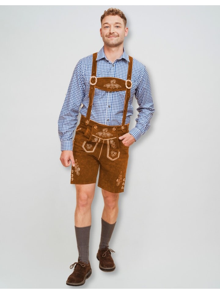 

Тканевые шорты Hofglanz Lederhose, цвет mittelbraun