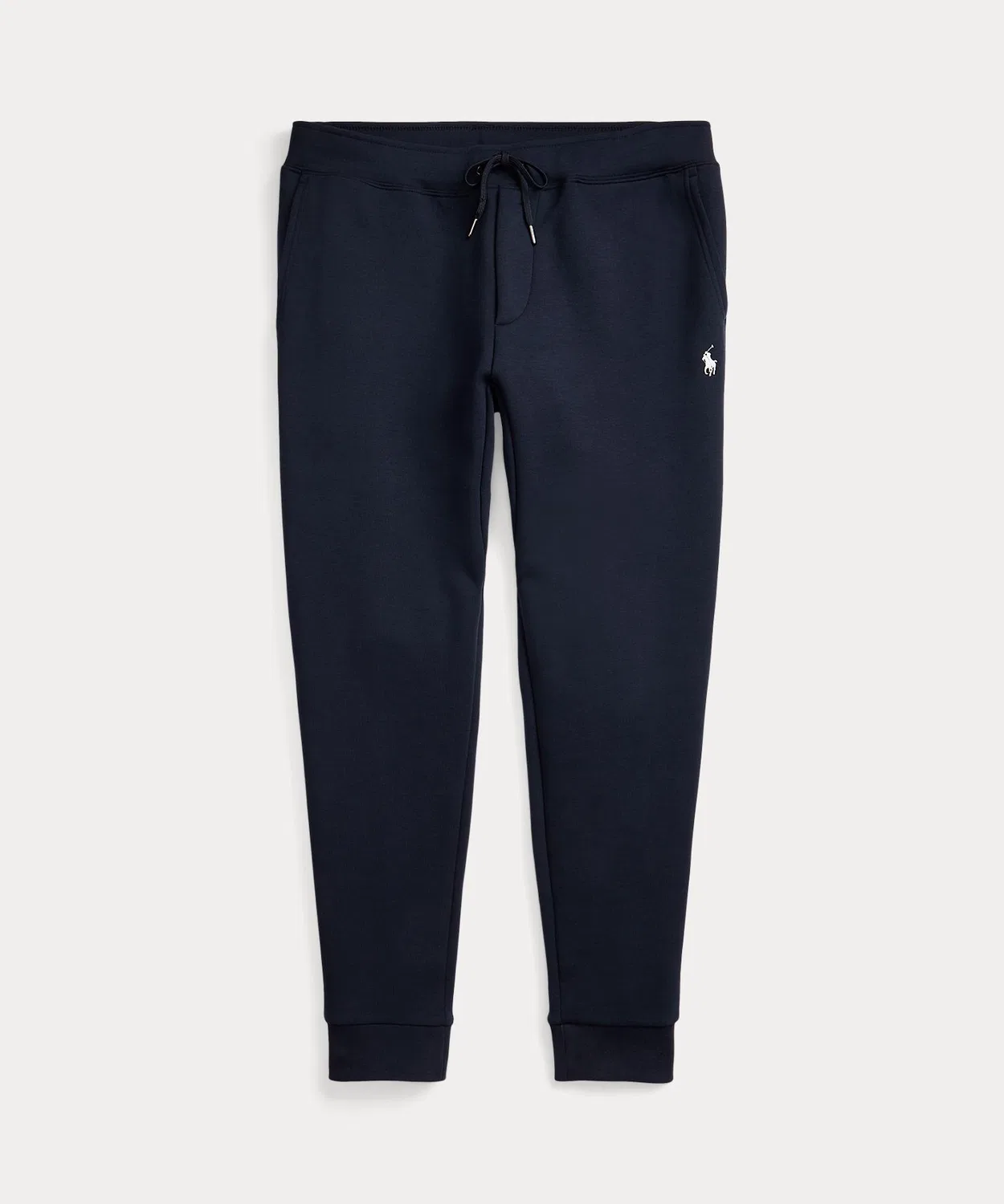 Штаны джоггеры из двойного трикотажа Polo Ralph Lauren, тёмно-синие — фото 2