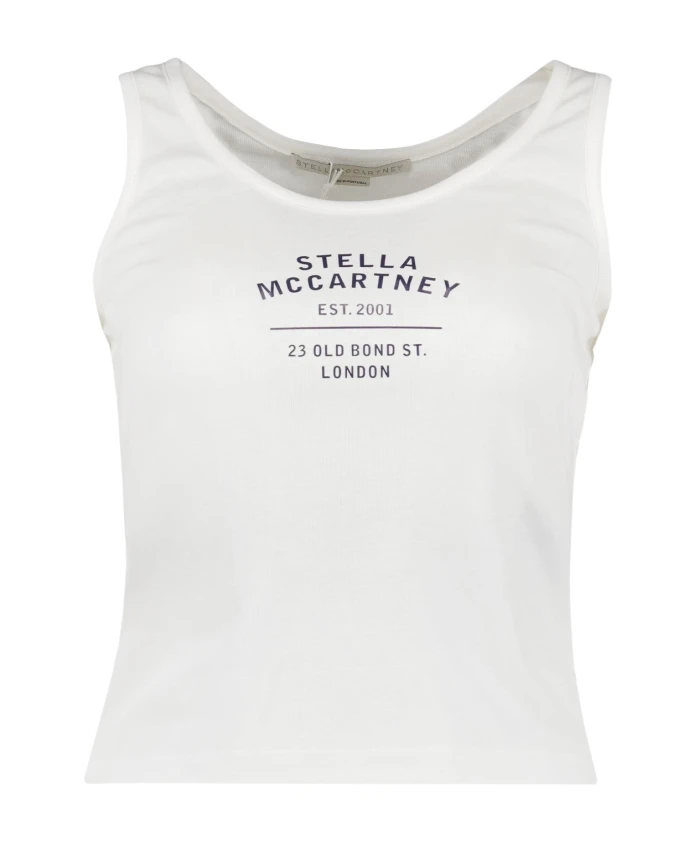 

Майка с принтом Stella Mccartney, белый