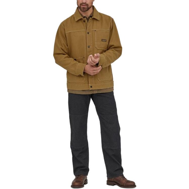 Куртка из конопли Iron Forge для мужчин Patagonia, цвет Brown/Coriander Brown — фото 3