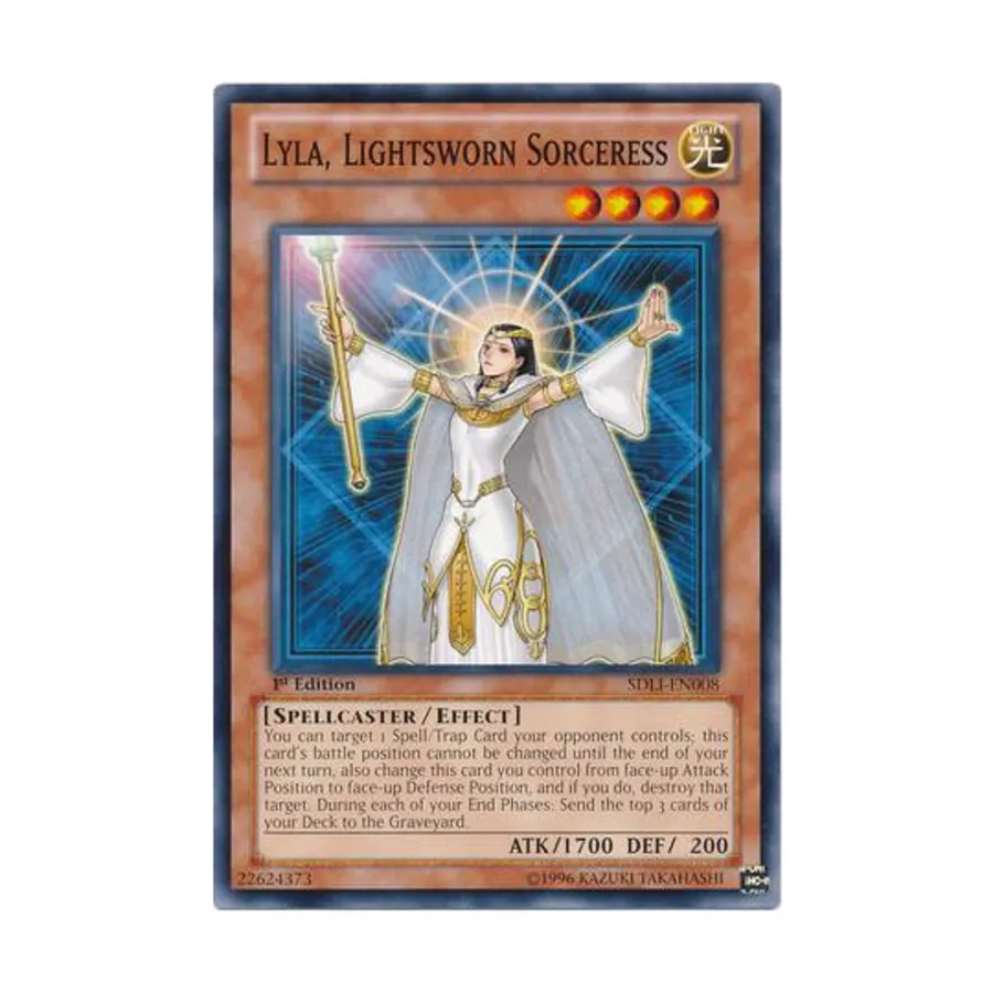 

CCG Лила — клятвенная Свету волшебница (обычная), Yu-Gi-Oh - Structure Deck - Realm of Light - Singles
