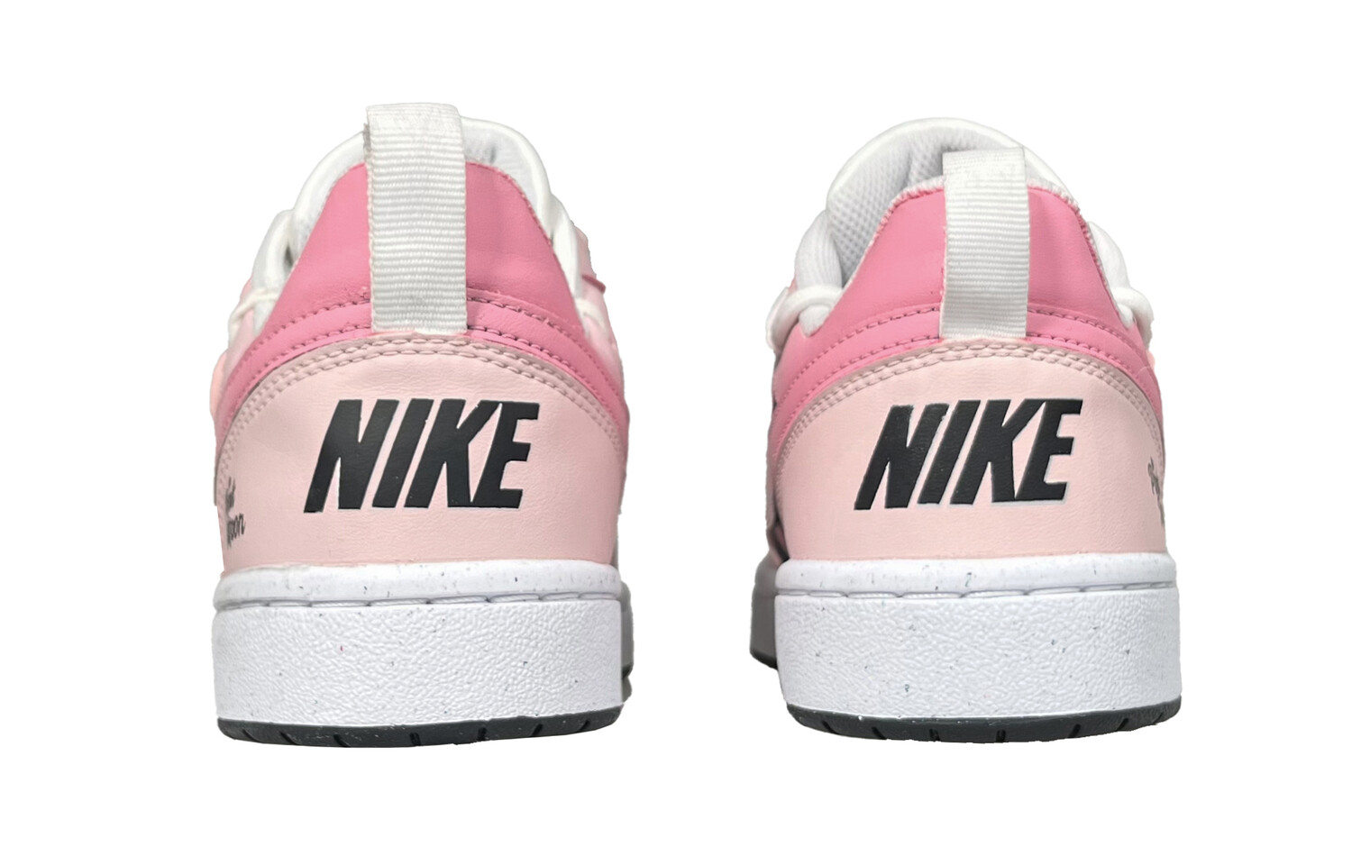 

Кроссовки Nike Court Borough Skateboard Shoes Women's Low-Top Black Pink