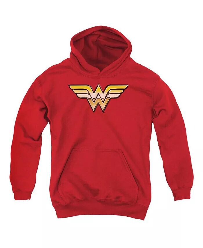 

Толстовка с капюшоном Boys of America Youth Golden Pull Over Hoodie / Толстовка с капюшоном Justice League, красный
