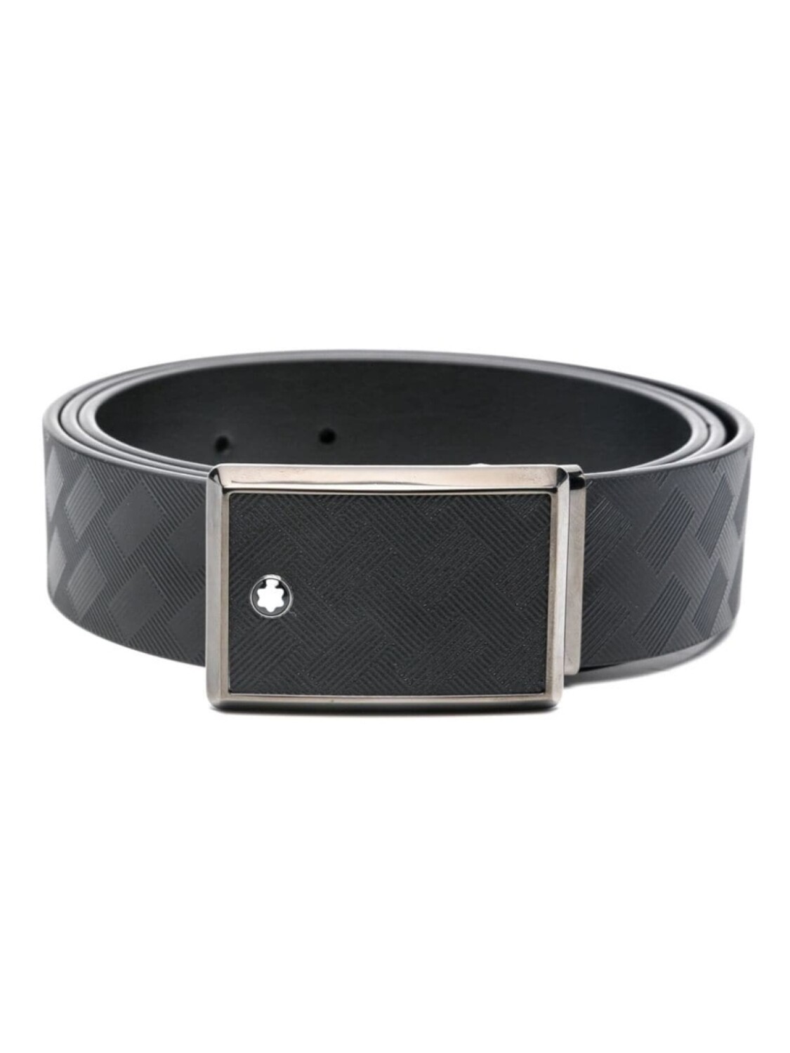 

Montblanc кожаный ремень, черный