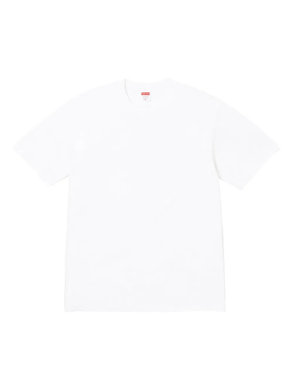 Футболка с принтом в виде ленты Supreme, белый