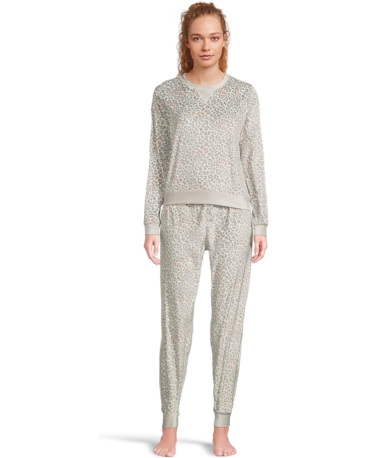 

Женский комплект для сна HONEYDEW Simply Cozy Long Set, Snow Leopard