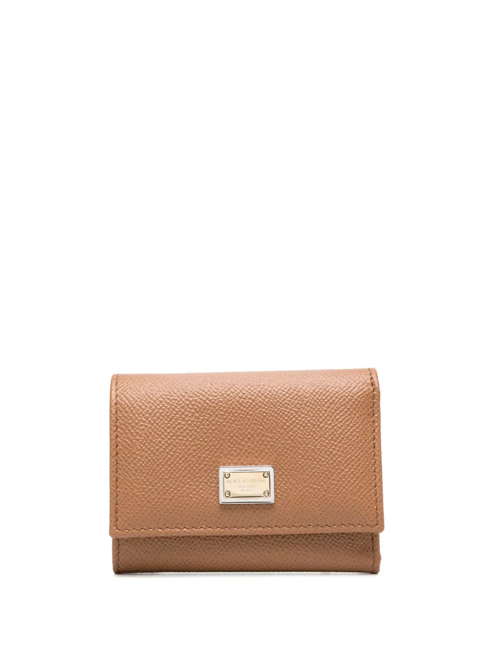 

Кошелек из кожи Dauphine DOLCE & GABBANA, коричневый