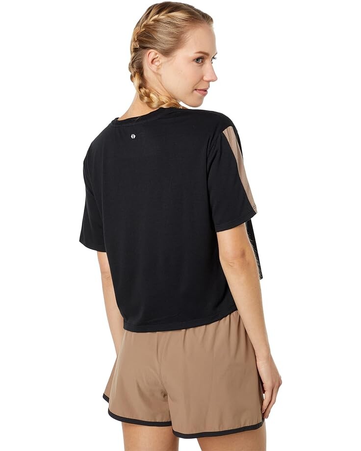 

Футболка THRIVE SOCIETE Color-Block Tee, цвет Black/Fawn
