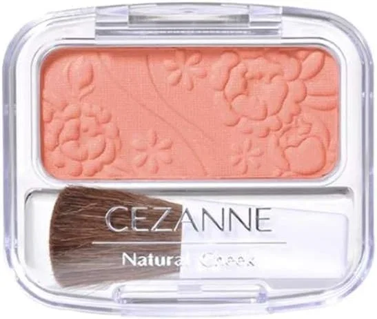 Румяна пудровые Natural Blush N Cheek Cezanne 10 Orange Pink