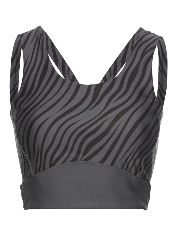 

Топ LASCANA ACTIVE Crop, черный