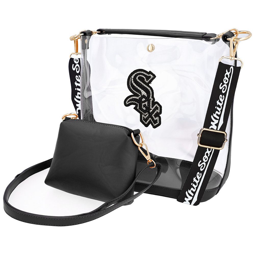 

Прозрачный кошелек Cuce Chicago White Sox со стразами, цвет Sox Multi