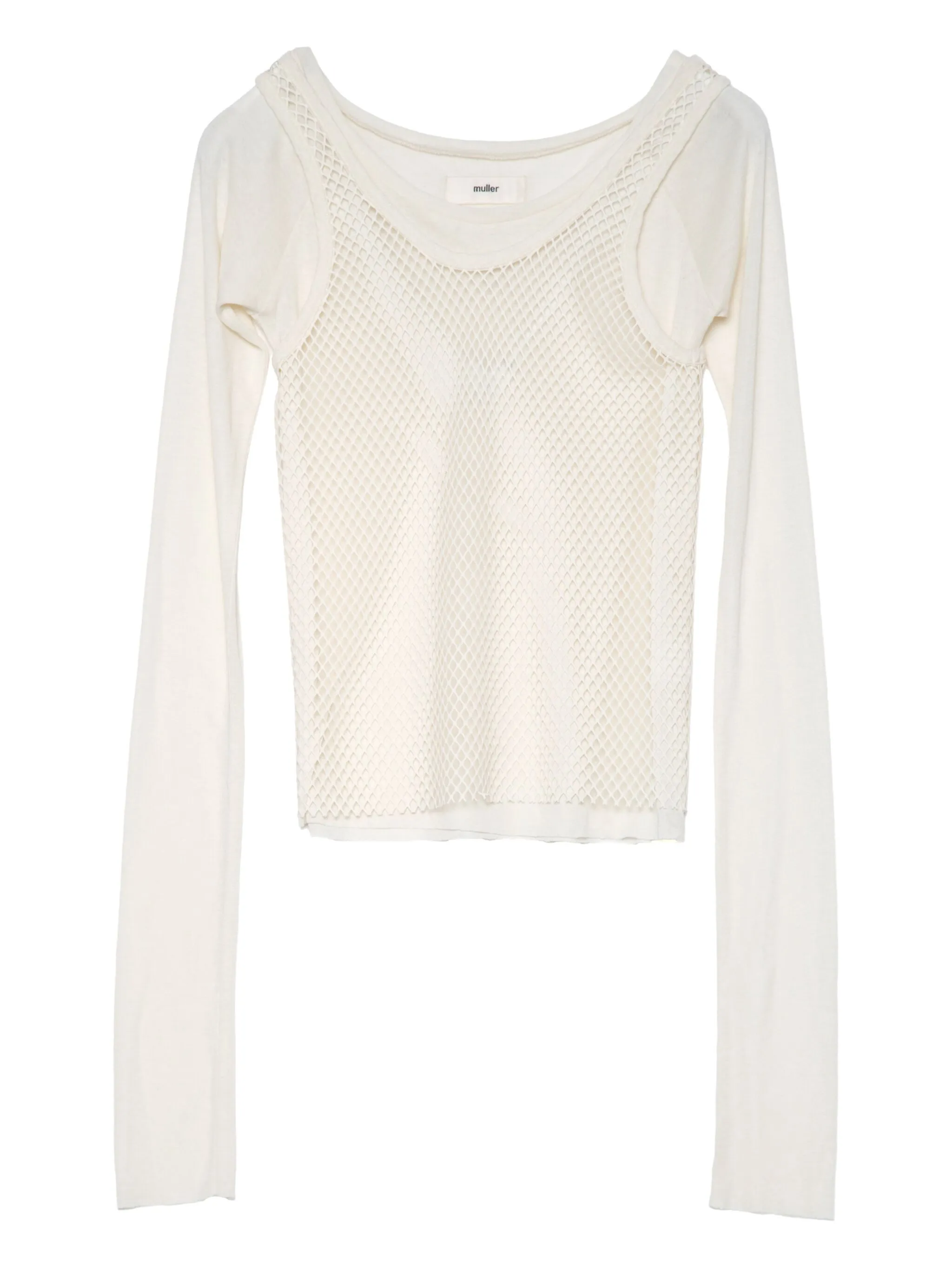 

Многослойный топ Muller Of Yoshiokubo, нейтральный