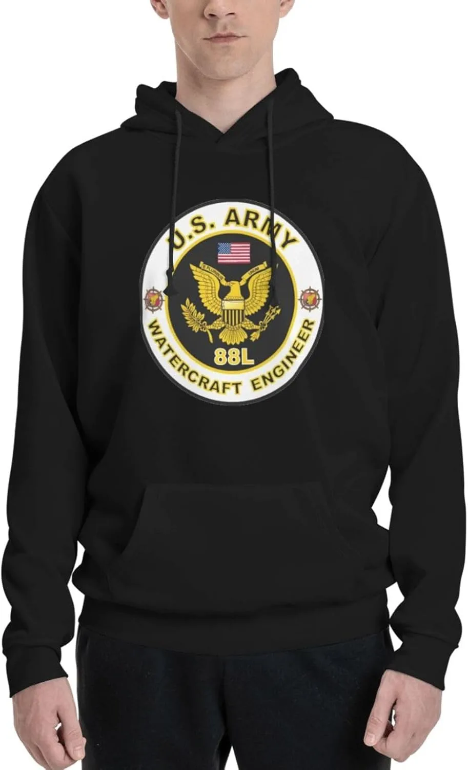 

Толстовка с капюшоном US Army MOS 88L Watercraft Engineer HJJLXMDDA