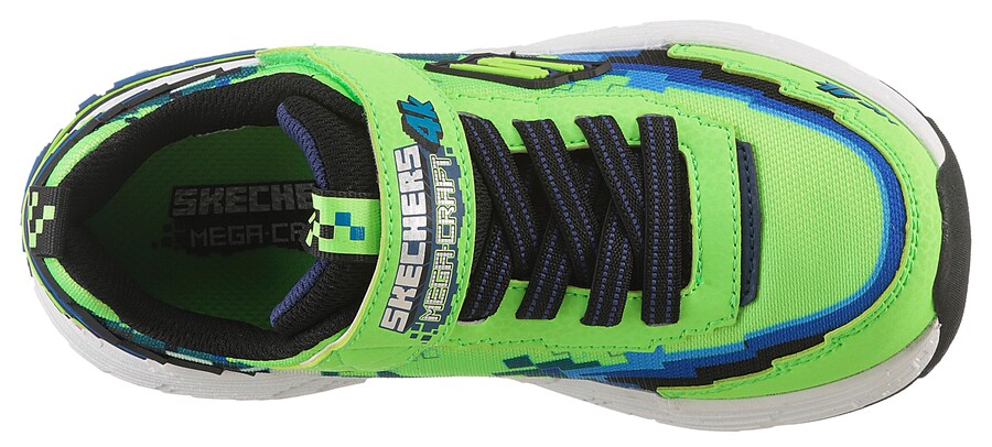 Кроссовки SKECHERS MEGA-CRAFT 4K, неоново-зеленый — фото 3