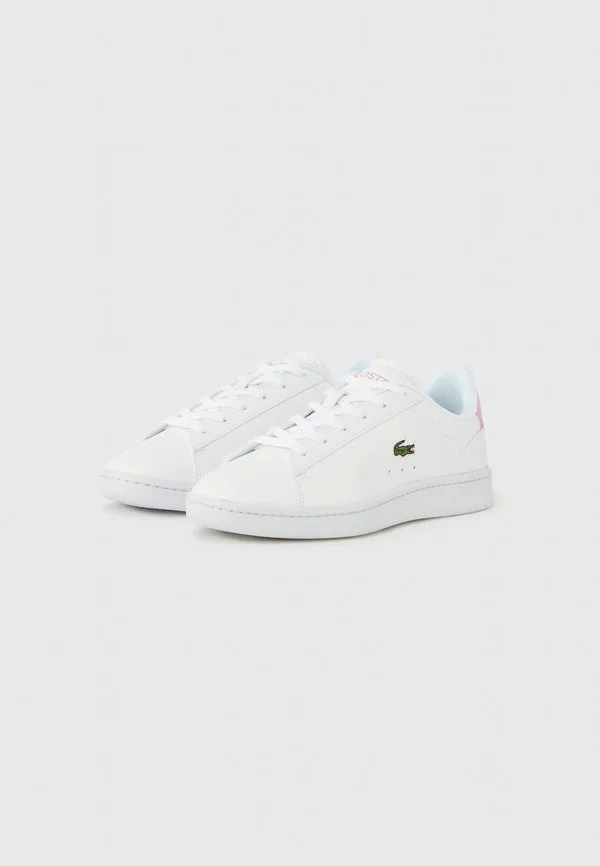 Кроссовки carnaby set Lacoste, White/Light Pink — фото 2