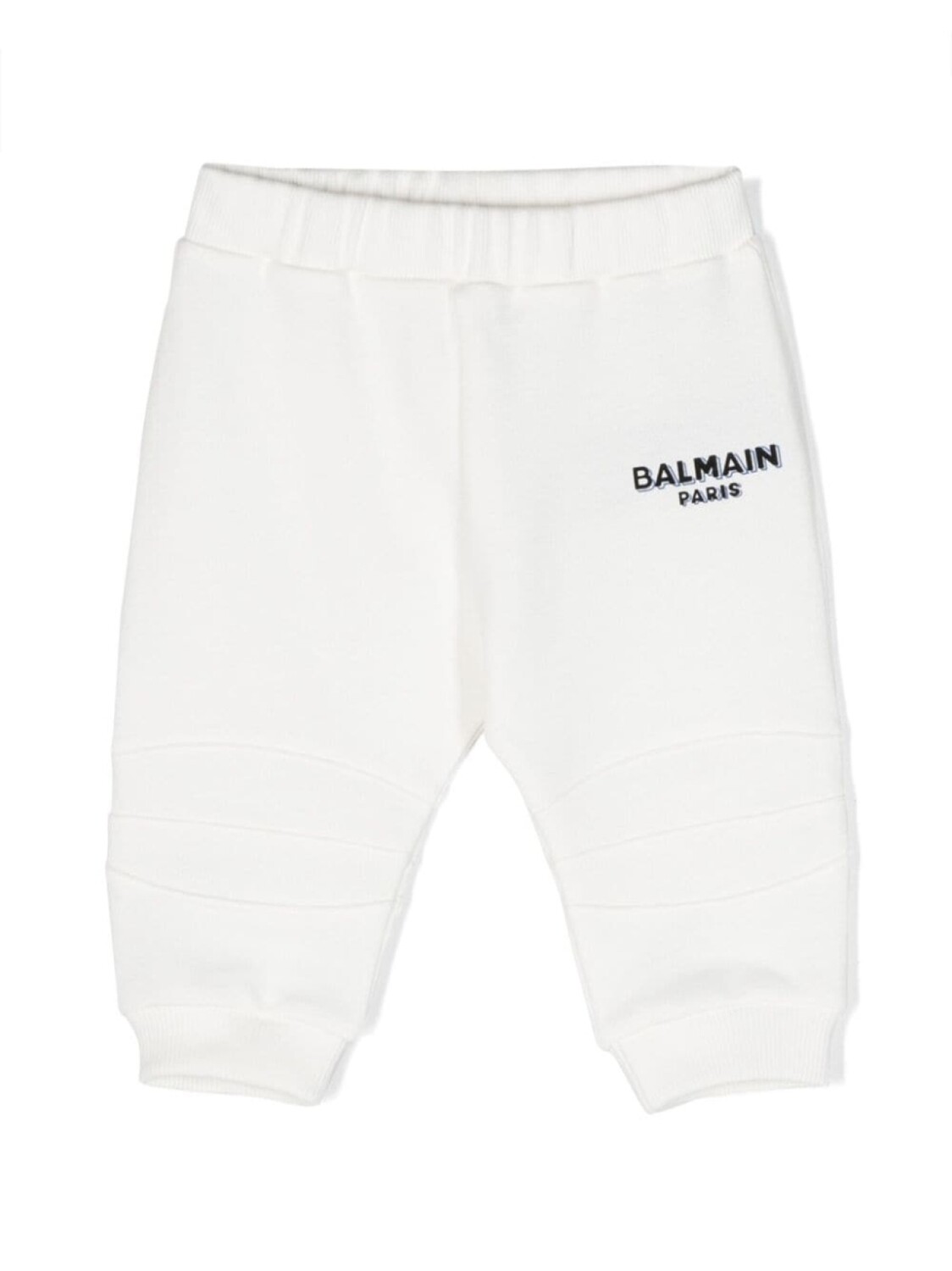 

Balmain Kids спортивные брюки с логотипом, белый