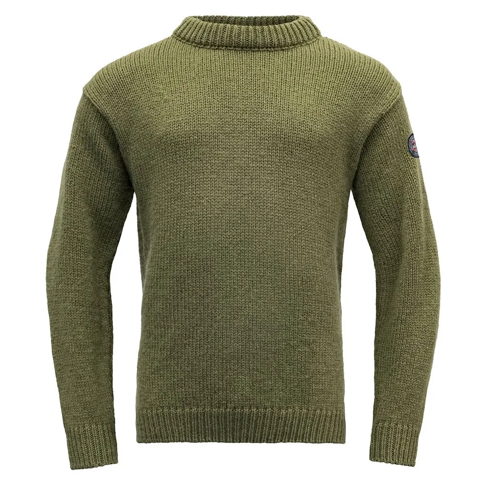

Свитер DEVOLD OF NORWAY Nansen Wool, зеленый