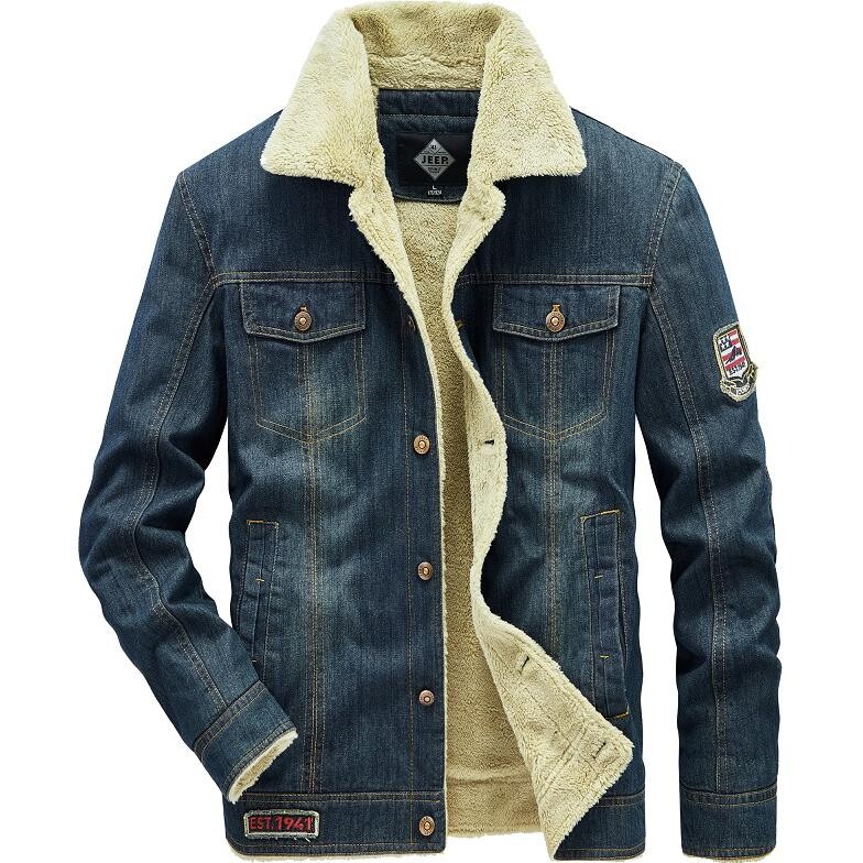 

Джинсовая куртка унисекс Jeep Spirit, цвет Denim Blue