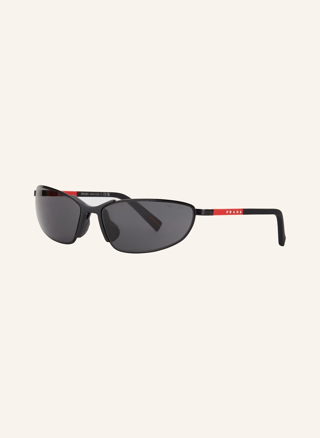 

Солнцезащитные очки ps 55zs Prada Linea Rossa, черный